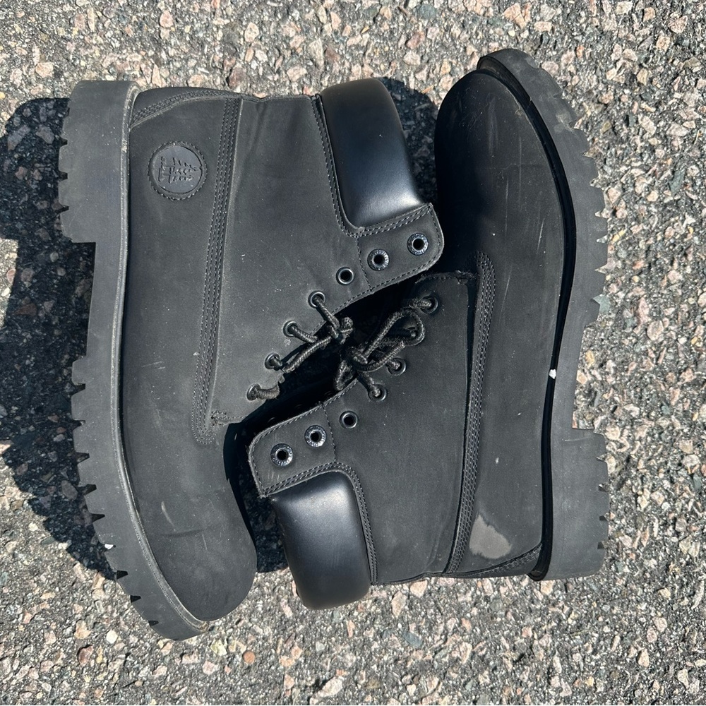 G.H. Bass & Co. Black Combat Boots